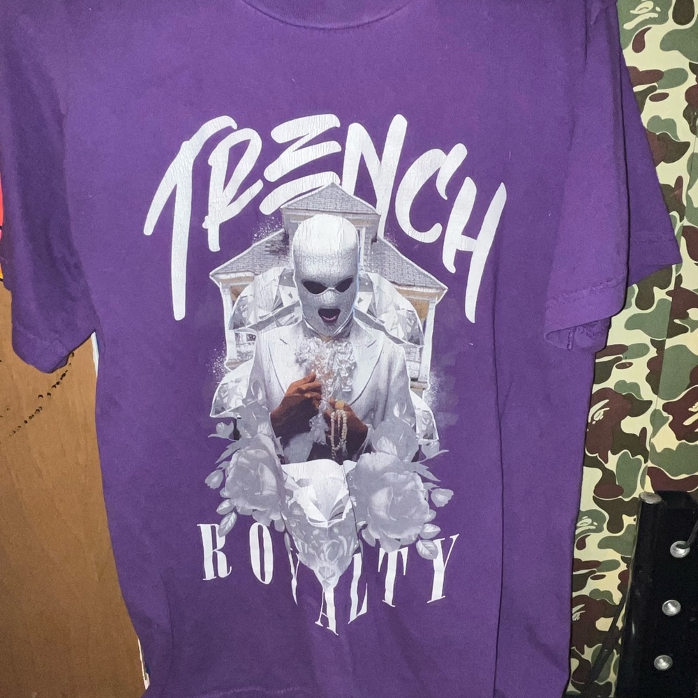 Purple Graphic T-Shirt